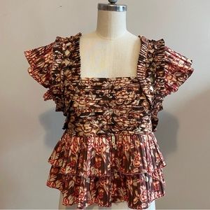 Sea New York Emilia smocked top